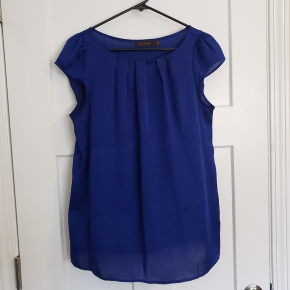 The Limited Tops - The Limited, Cobalt Blue shell, M